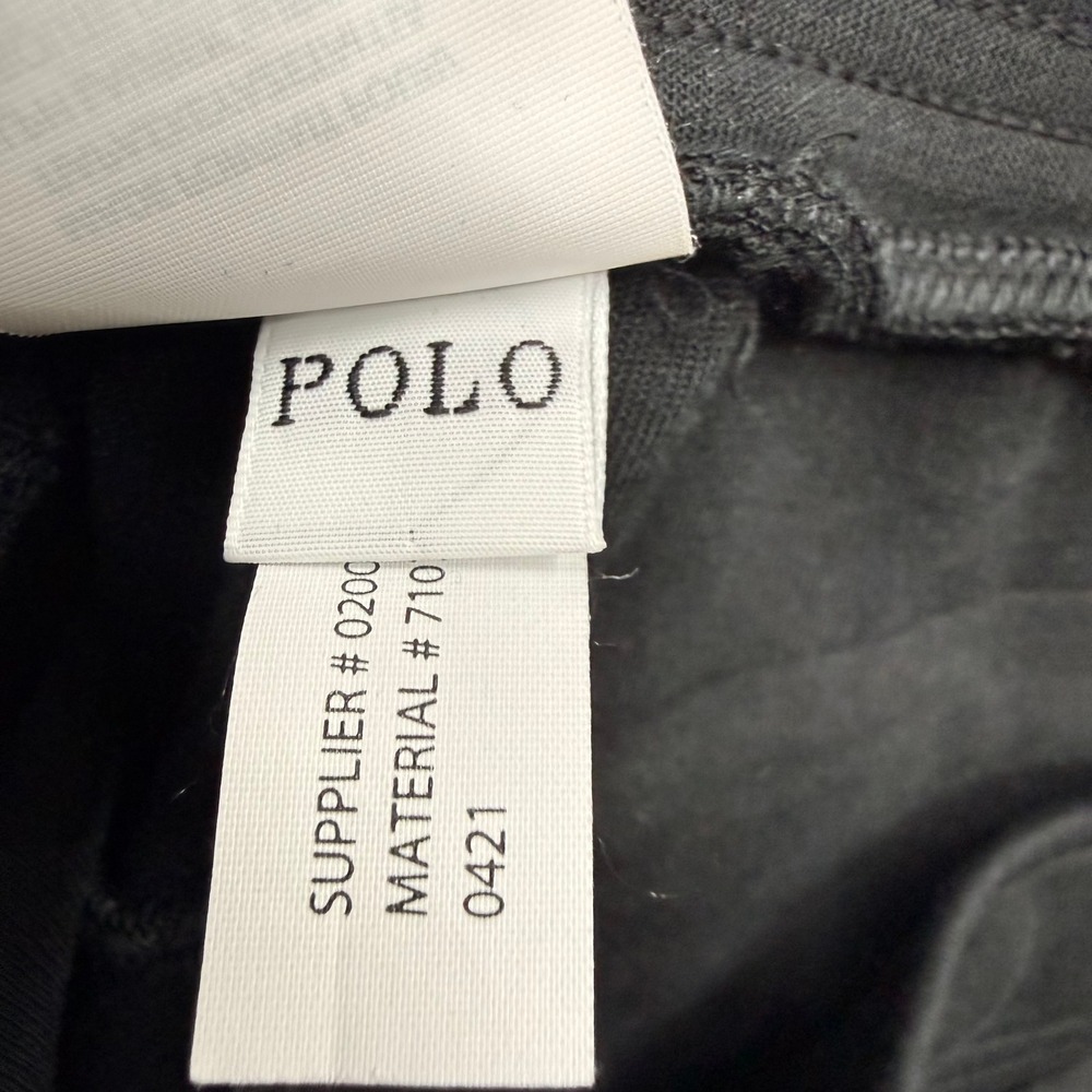 Polo Ralph Lauren Mens Black Double-Knit Cargo Jogger Pants Small 710730495002 - Picture 8 of 11